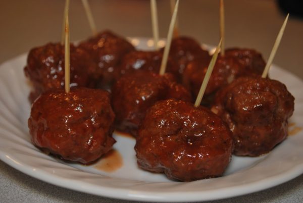 crock pot teriyaki meatballs